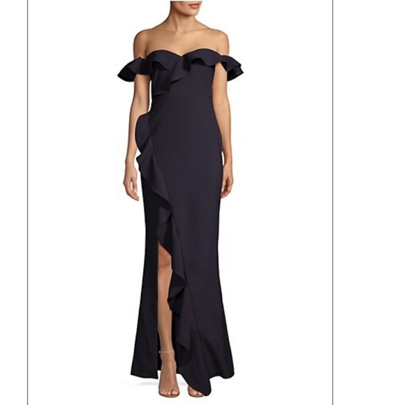 New With Tag/NWT - Likely Miller Gown - Navy - Size 6 - Picture 1 of 10